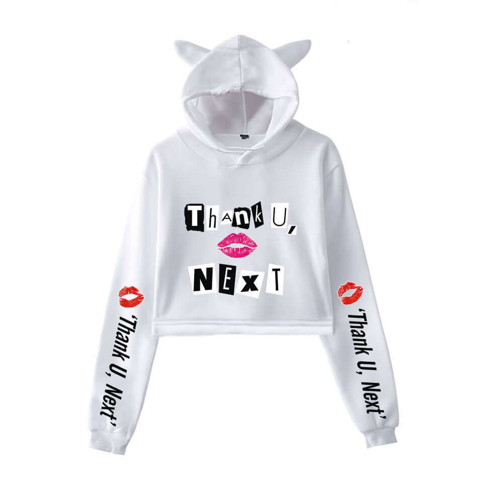 Sports and leisure exposed navel sweater