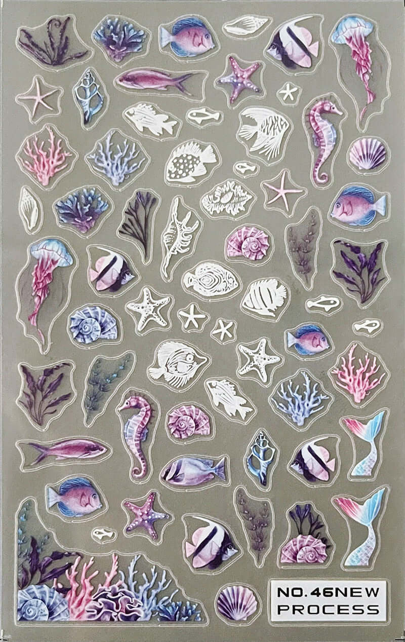 New Craft Thin Tough Frosted Nail Sticker