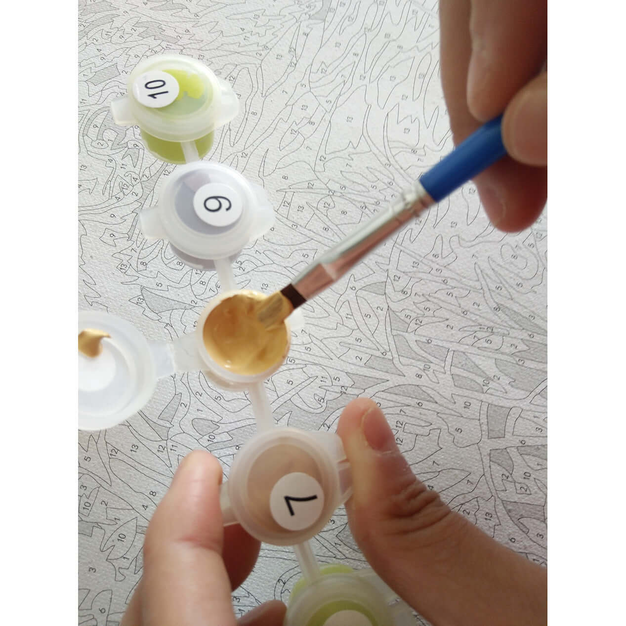 Mountain Houses - DIY Painting By Numbers Kits