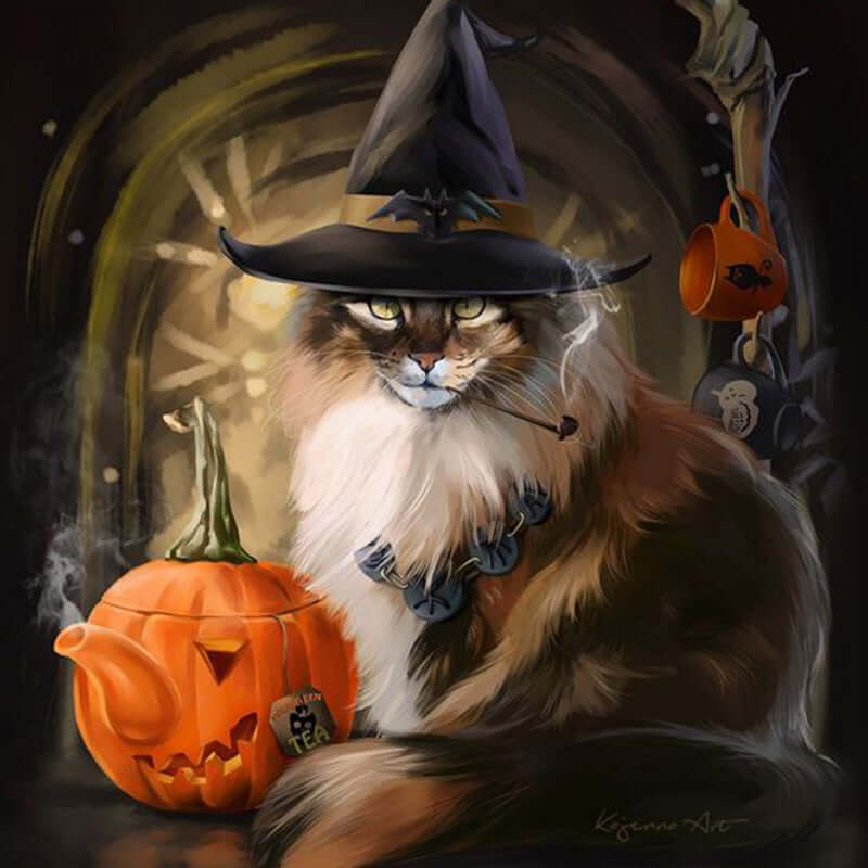 Poster Halloween Diamond Painting Kit DIY Craft