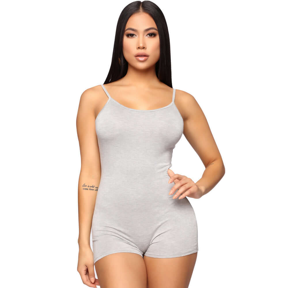 Women's Sports And Leisure Suspender Jumpsuit