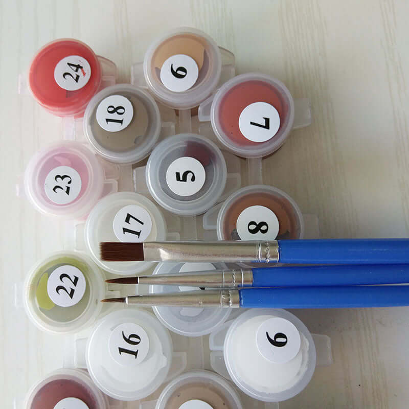 Tiger in Color - DIY Painting By Numbers Kits