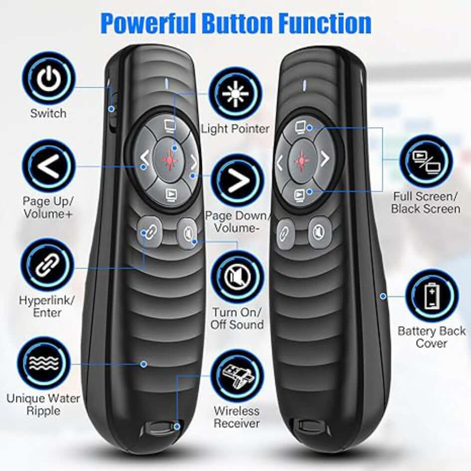 Dual Receiving Laser Pointer With Remote Control Rechargeable