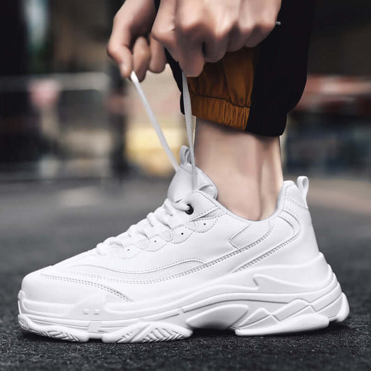 New Autumn Sports And Leisure White Shoes