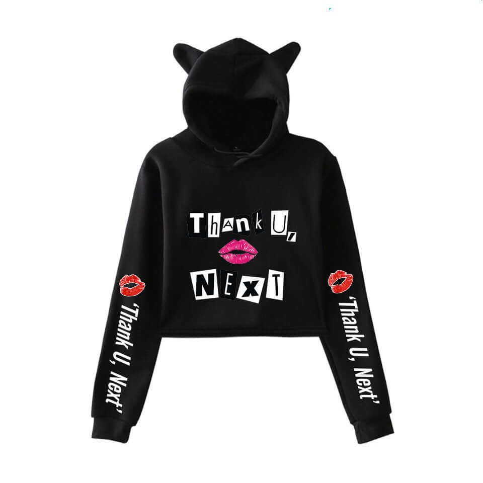 Sports and leisure exposed navel sweater