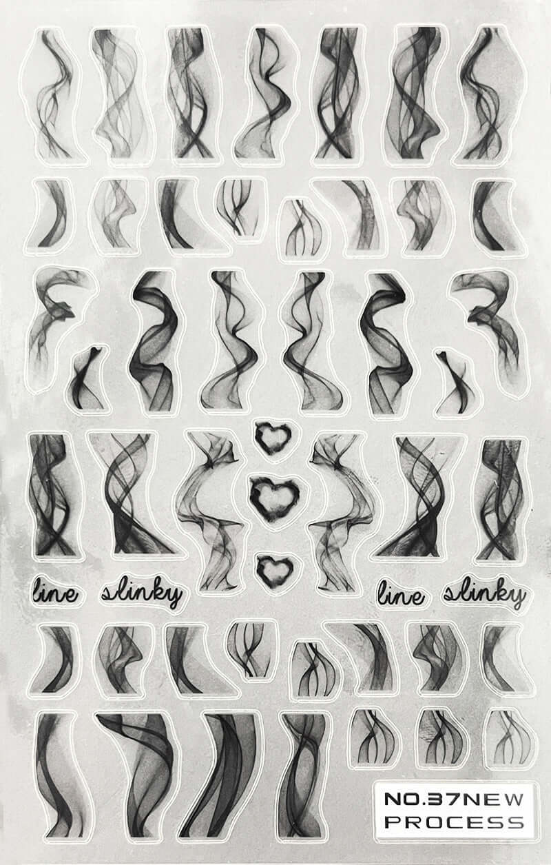 New Craft Thin Tough Frosted Nail Sticker