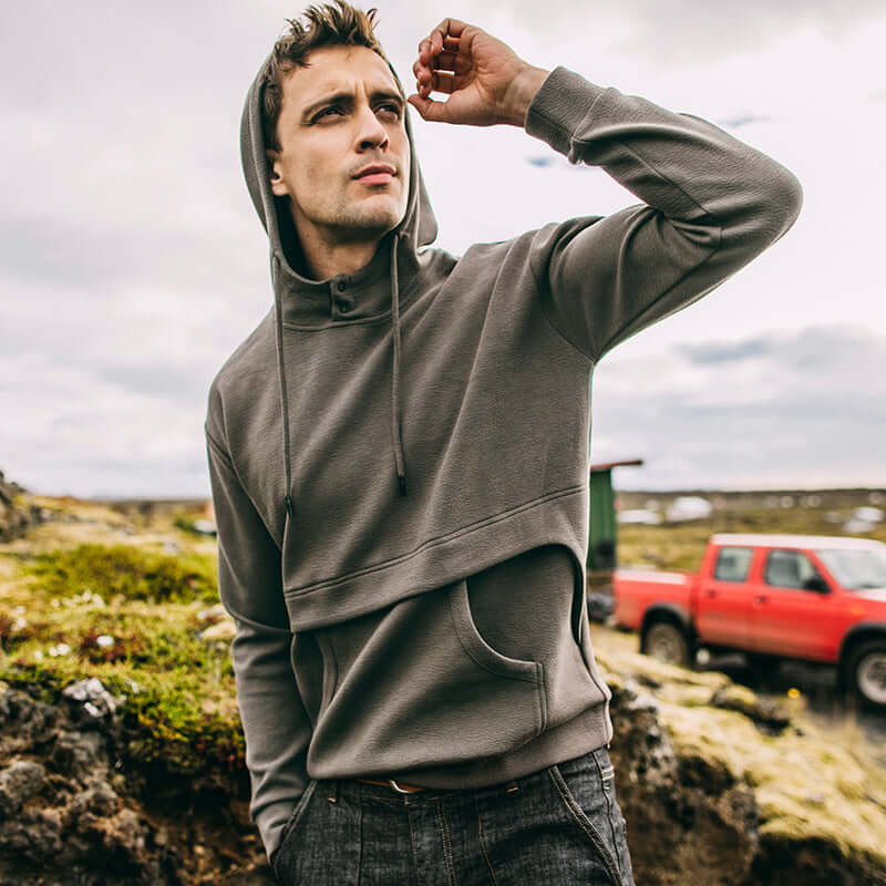 Sports and leisure hooded sweater