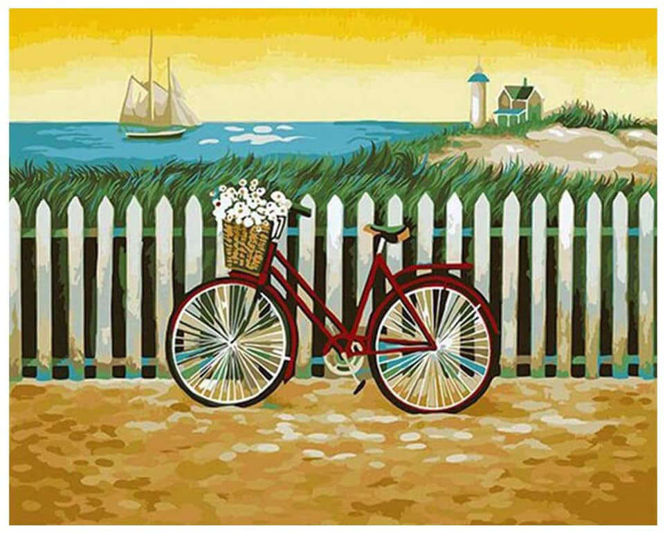 Beach Day - DIY Painting By Numbers Kits