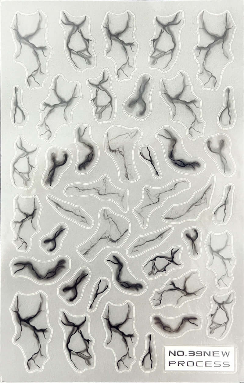 New Craft Thin Tough Frosted Nail Sticker