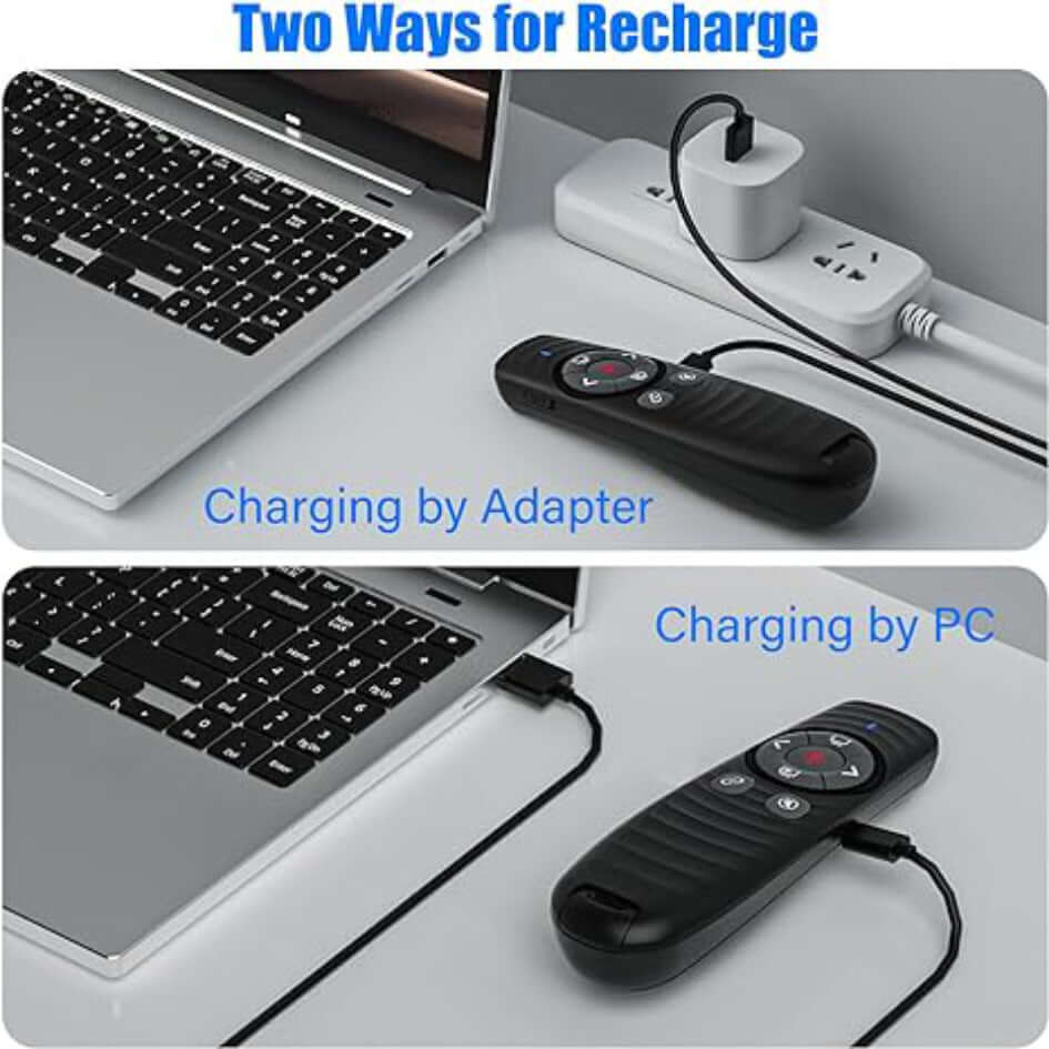 Dual Receiving Laser Pointer With Remote Control Rechargeable