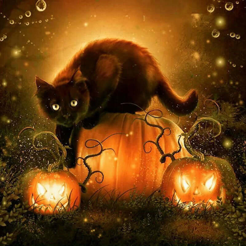 Poster Halloween Diamond Painting Kit DIY Craft
