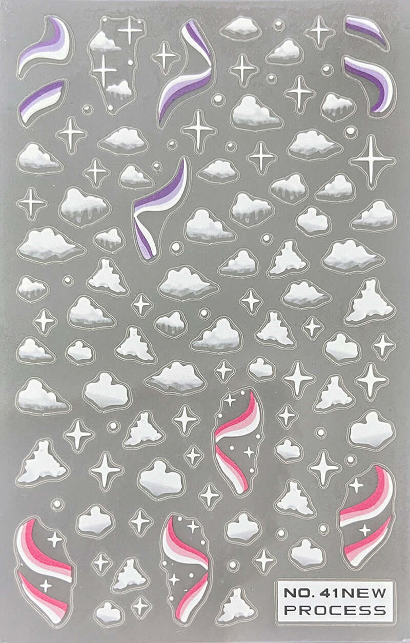 New Craft Thin Tough Frosted Nail Sticker