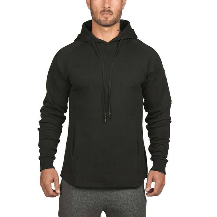 Men's sports and leisure hoodie