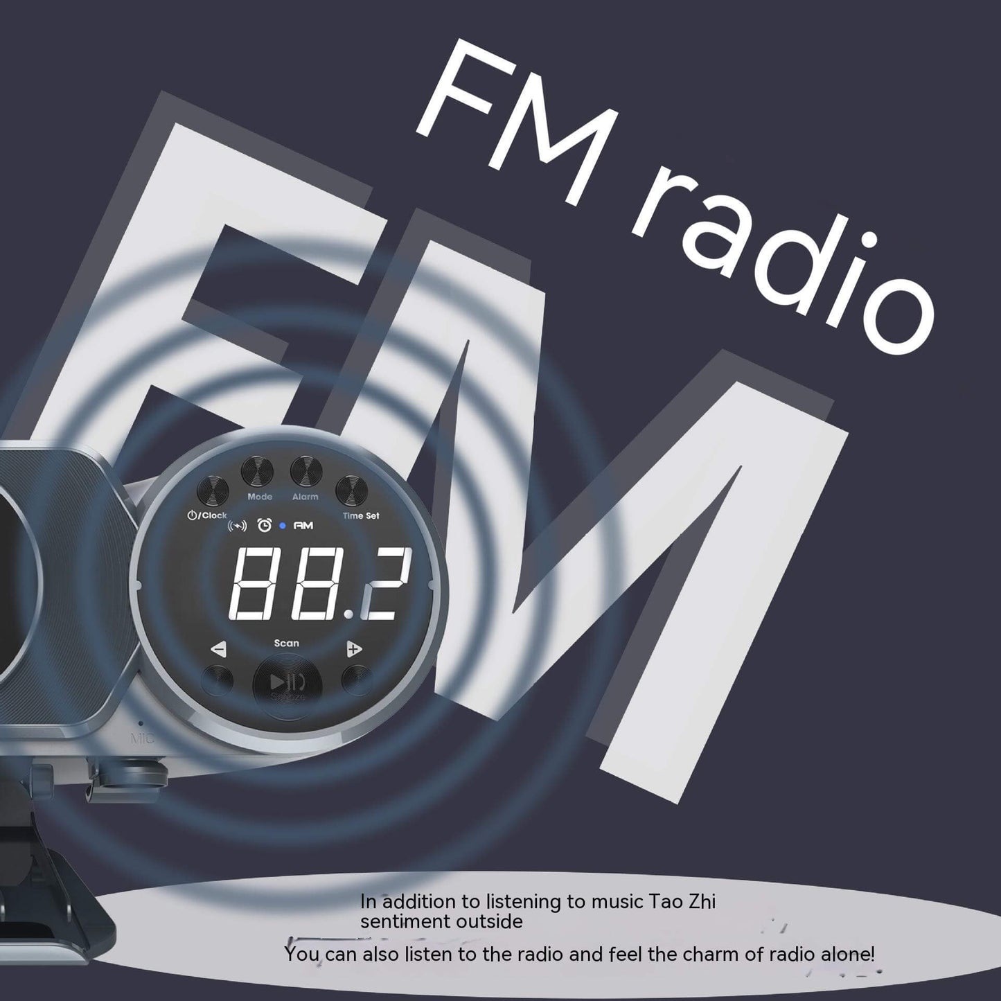 Ambience Light Wireless Charger Bluetooth Audio