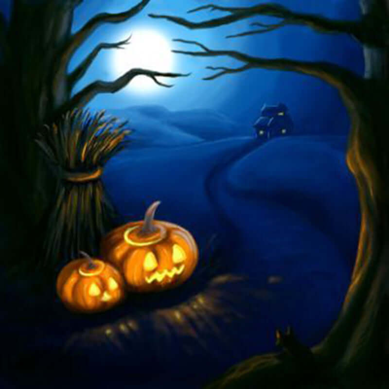 Poster Halloween Diamond Painting Kit DIY Craft