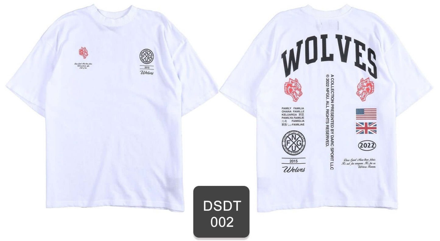 Loose Sports And Leisure Short Sleeve