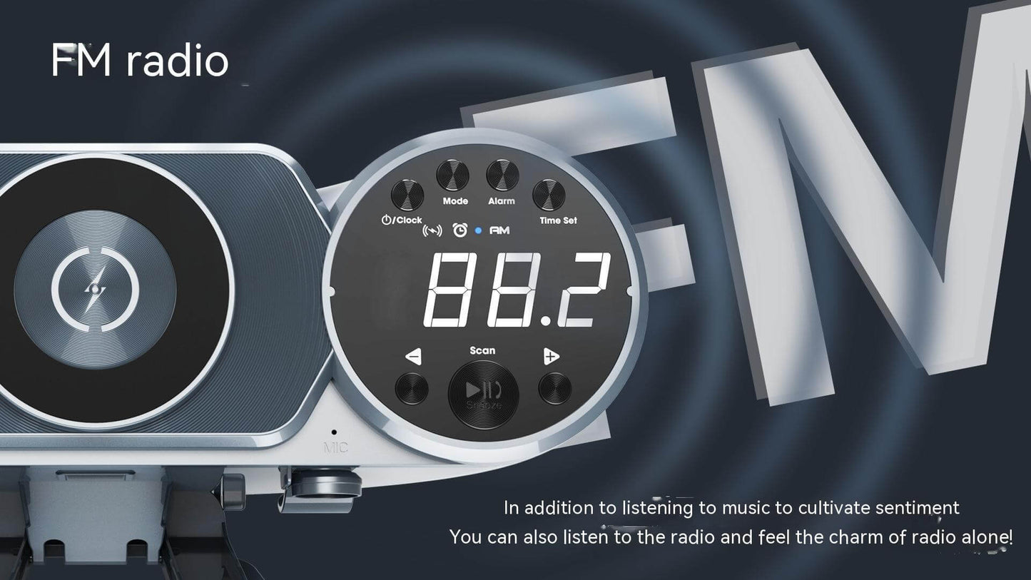 Ambience Light Wireless Charger Bluetooth Audio