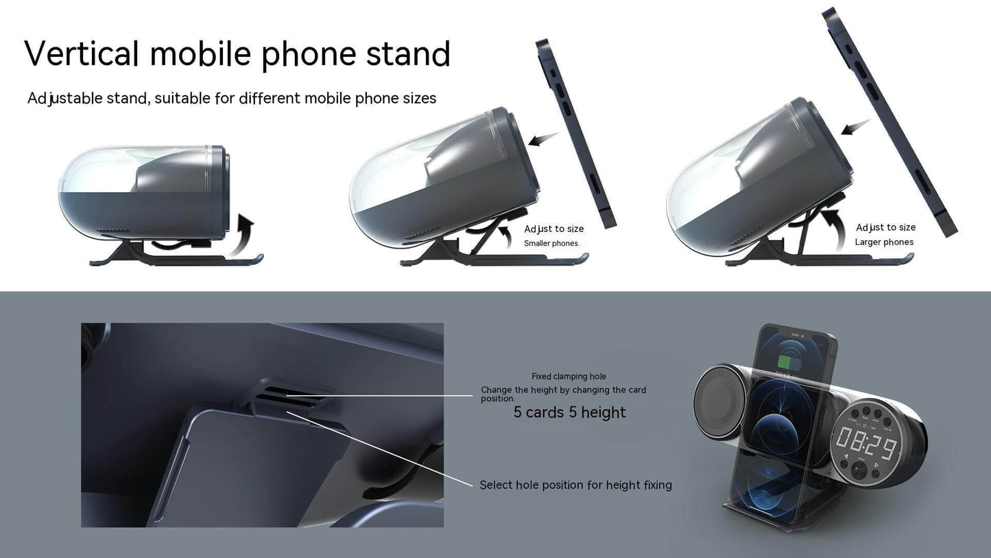 Ambience Light Wireless Charger Bluetooth Audio