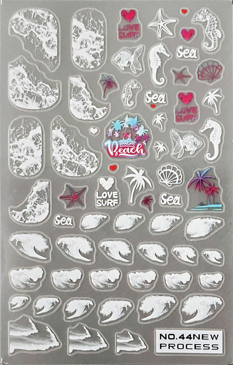 New Craft Thin Tough Frosted Nail Sticker