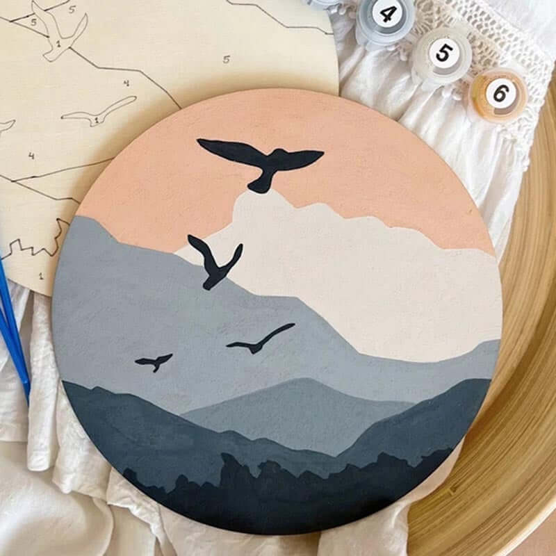 DIY Craft Kit Digital Painting Anime Home Decoration