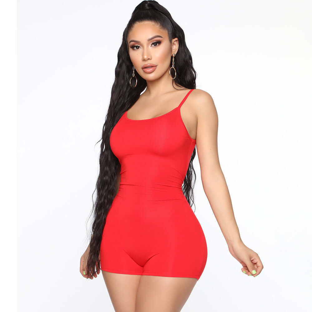 Women's Sports And Leisure Suspender Jumpsuit