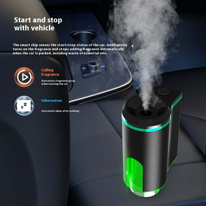 Car Stereo Ambience Light Aroma Diffuser