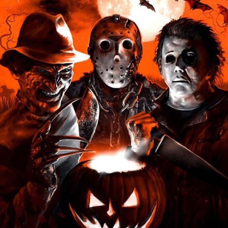 Poster Halloween Diamond Painting Kit DIY Craft